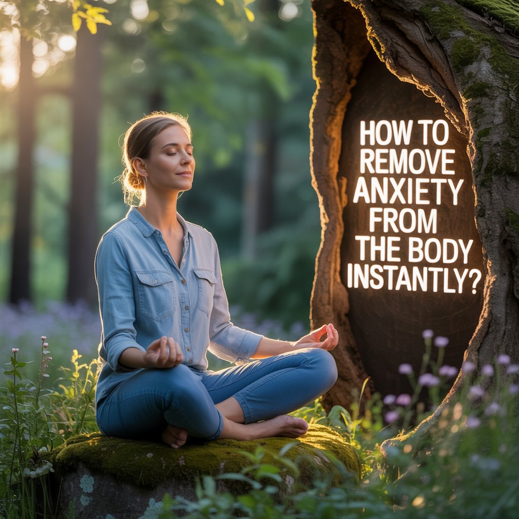 How to Remove Anxiety from the Body Instantly?