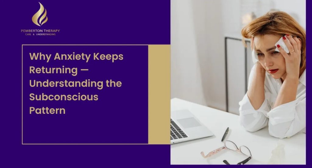 Why Anxiety Keeps Returning — Understanding the Subconscious Pattern